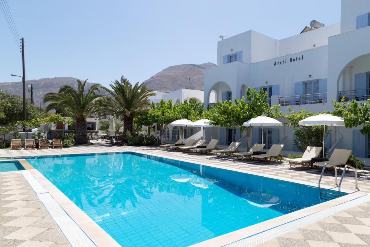 Areti Hotel Kamári Exterior foto
