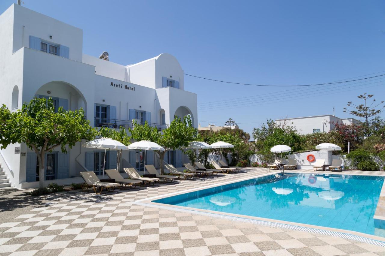 Areti Hotel Kamári Exterior foto